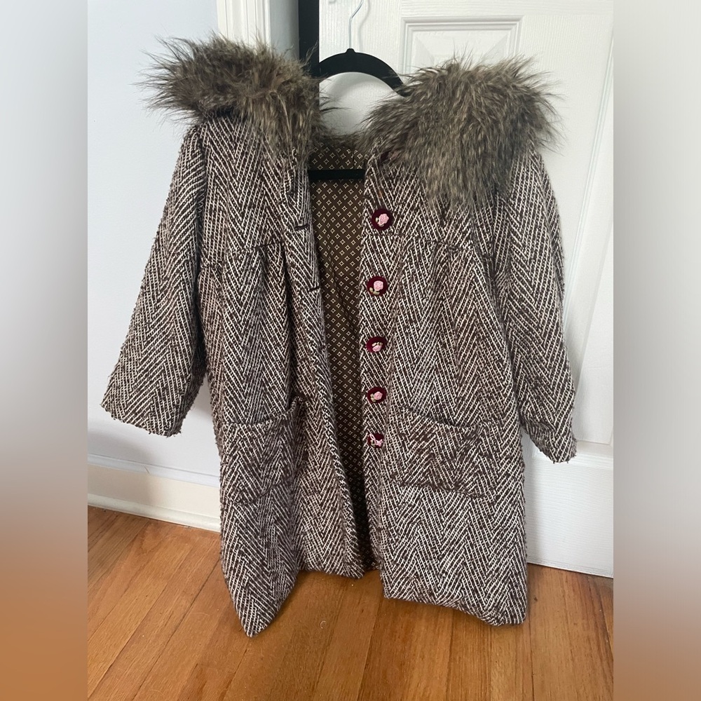 VINATGE KIDS TRENCH COAT
